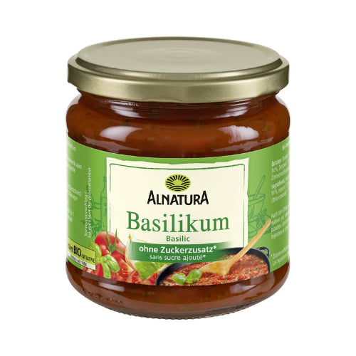 Bio Alnatura Tomatensauce Basilikum 350ml