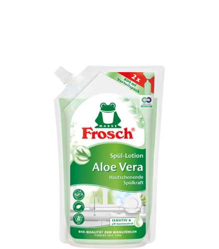 Frosch Aloe Vera Handspül-Lotion Nachfüllbeutel 800ml