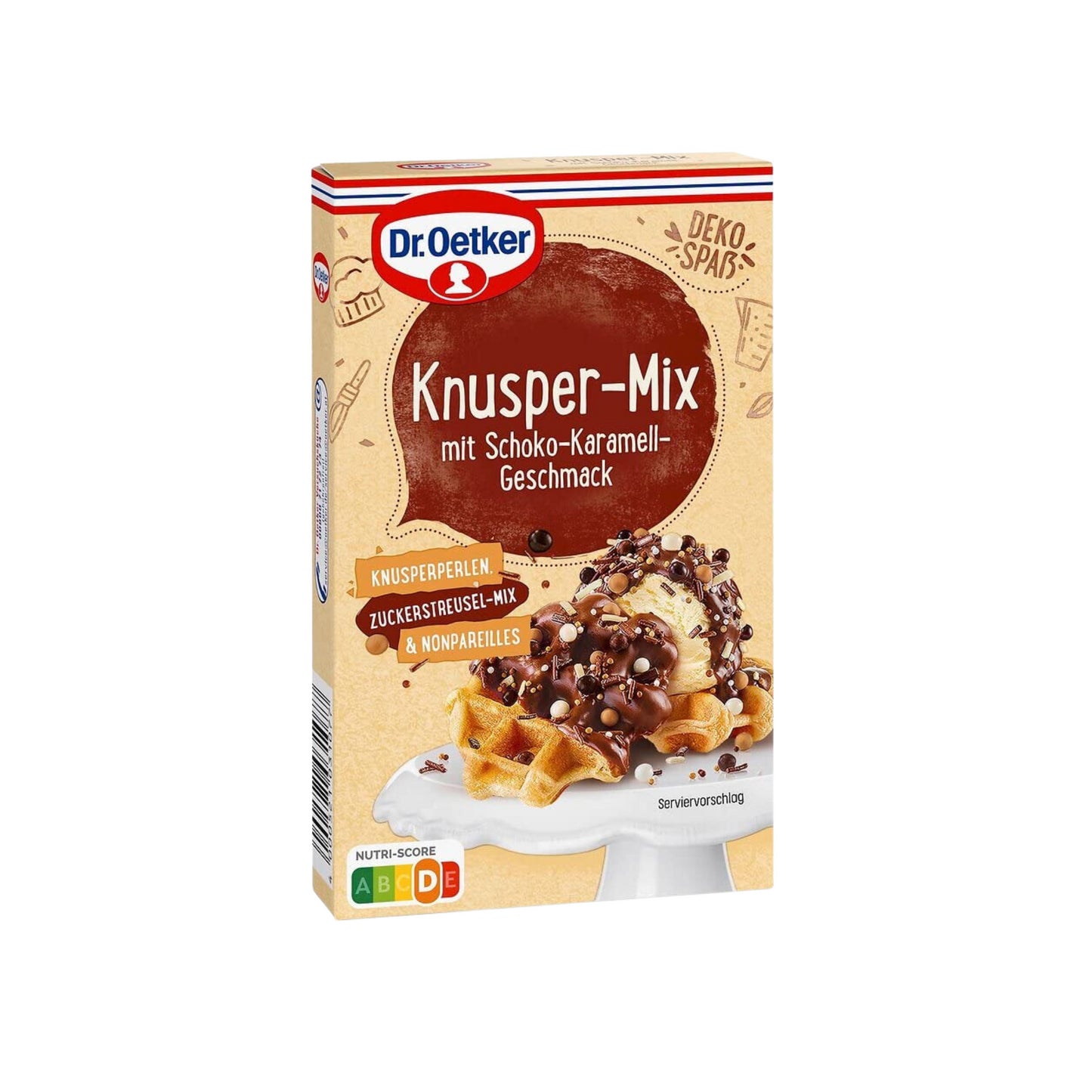 Dr.Oetker Knusper-Mix Schoko-Karamell-Geschmack 60g