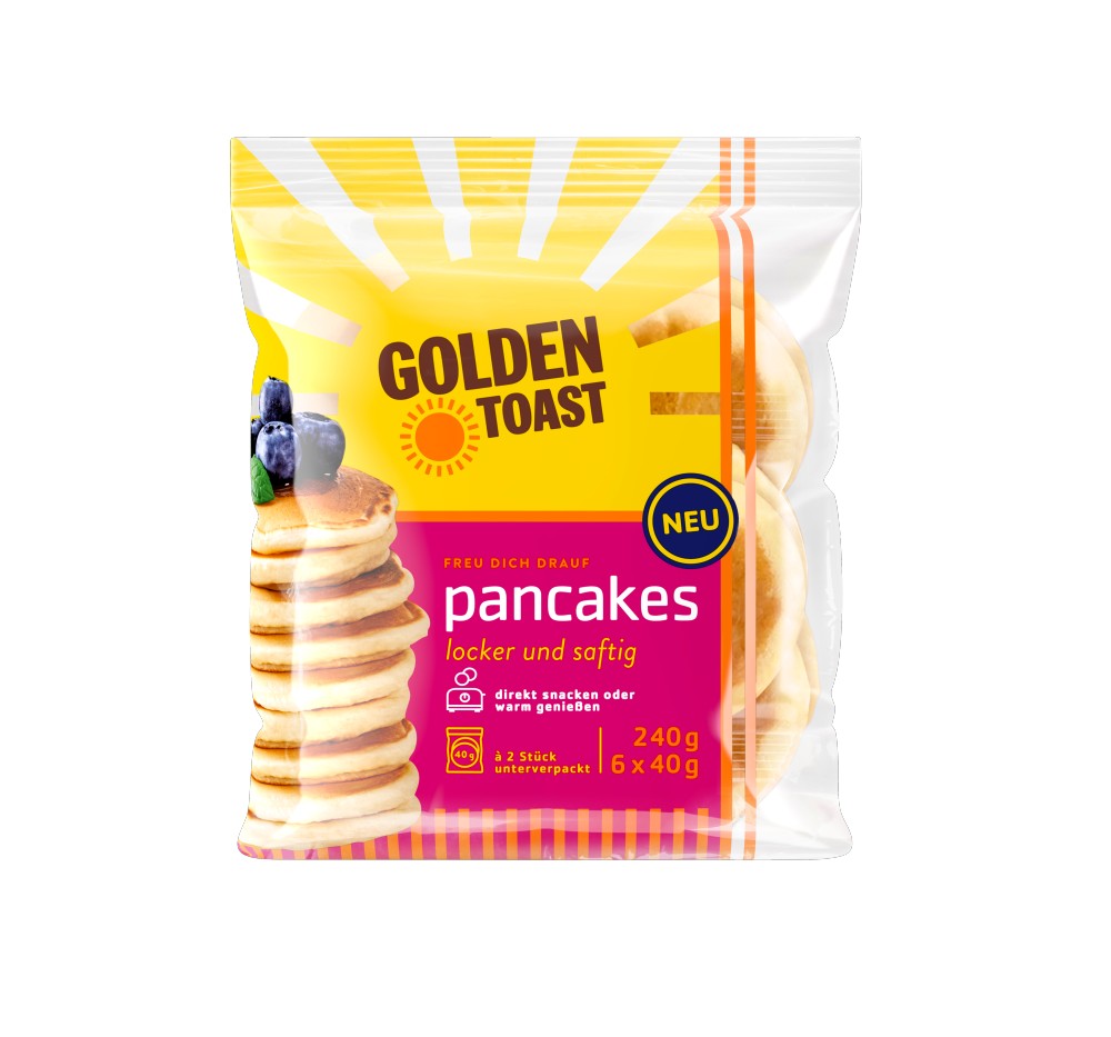 Golden Toast Pancake 240g