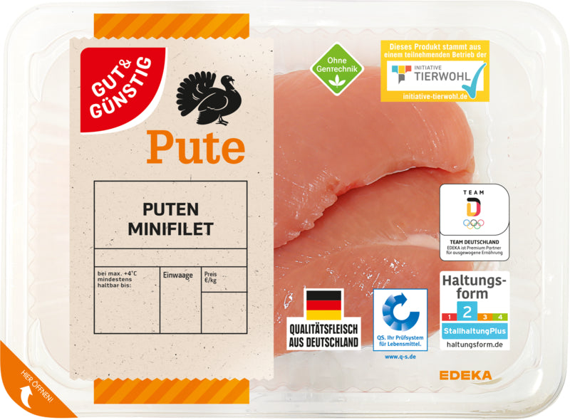 Gut&Günstig Puten Minifilet 400g
