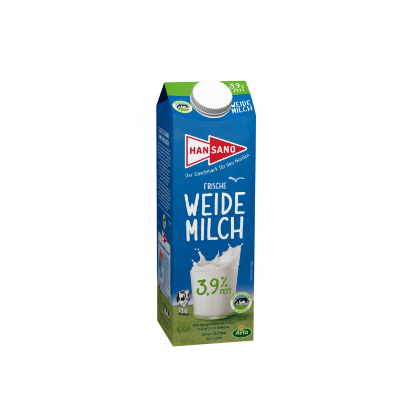 Hansano Maxi Weidemilch 3,9%1l