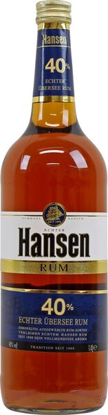 Hansen Rum 40% 0,7l