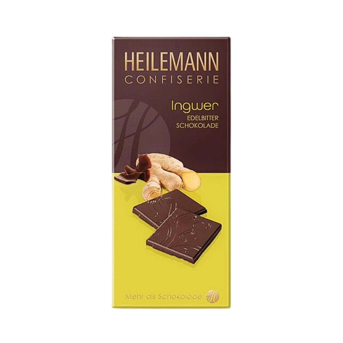Heilemann Ingwer Schokolade Edelbitter 80g