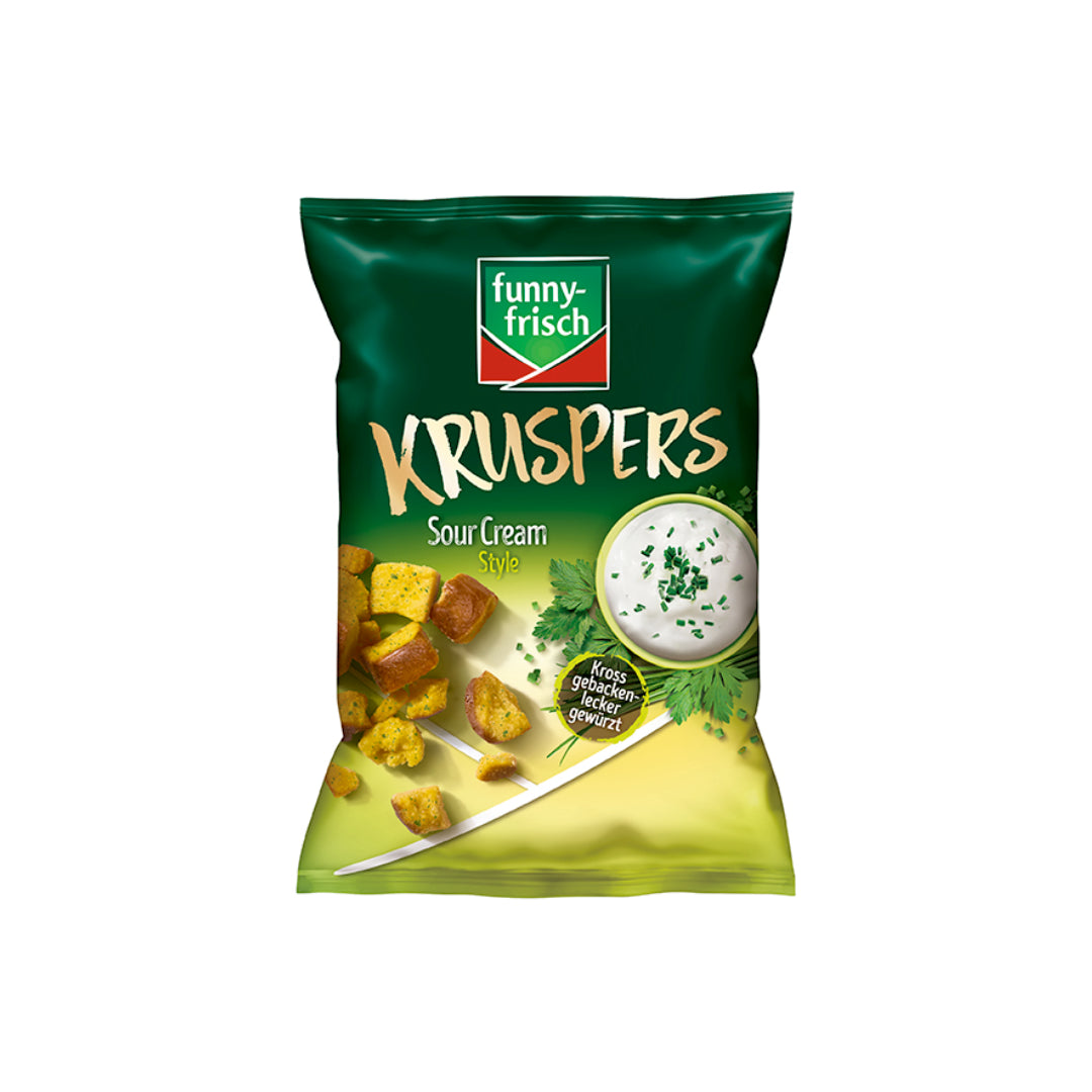 funny-frisch Kruspers Sour Cream 120g
