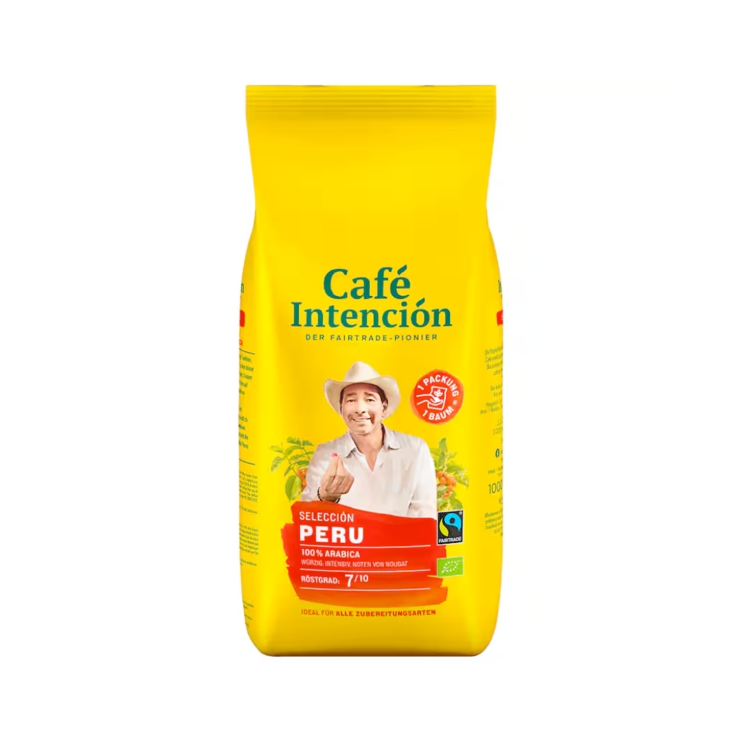 Bio Cafe Intencion Bohne Peru Fairtrade 1kg