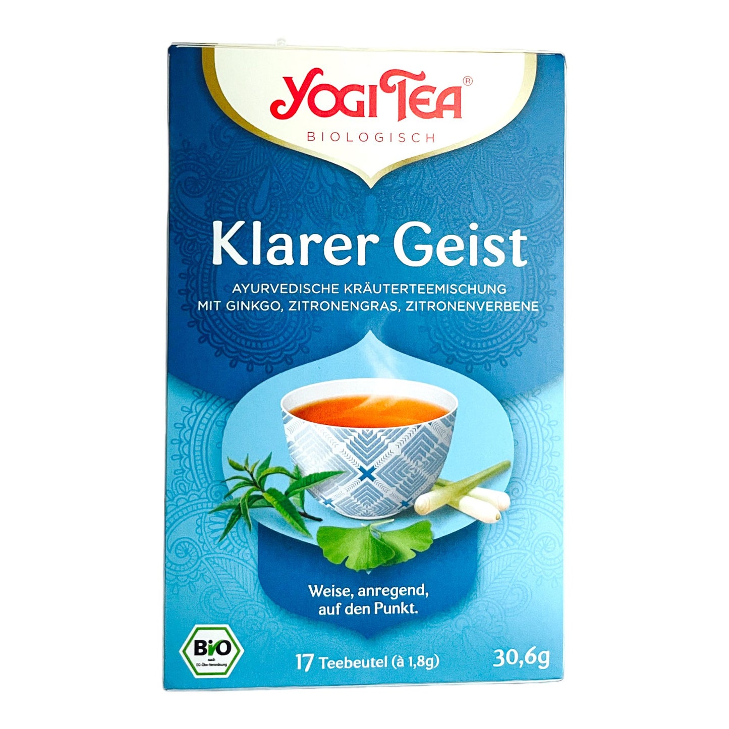 Bio Yogi Tea Klarer Geist Tee 17ST 30,6g