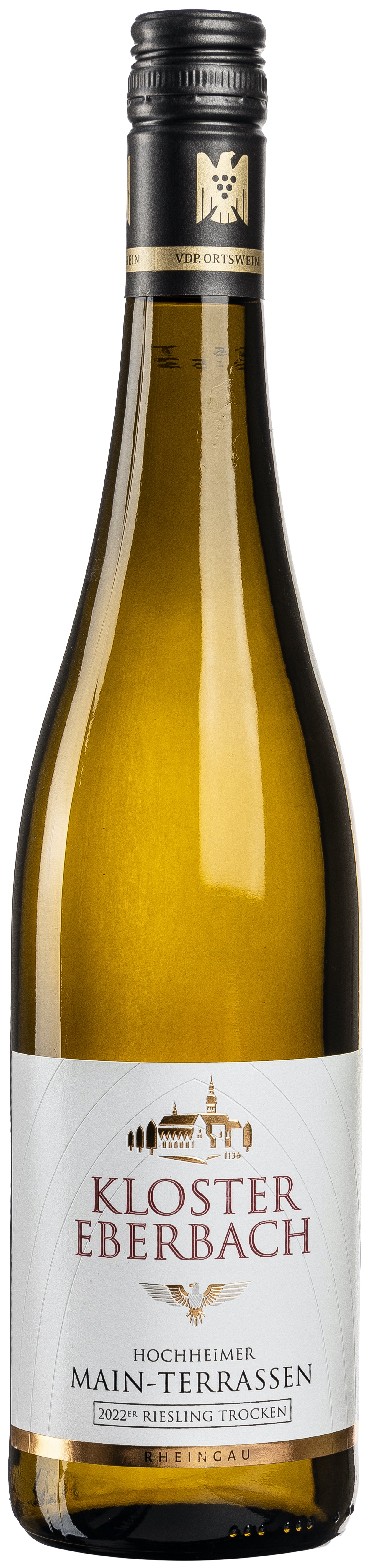 Kloster Eberbach Hochheimer Riesling Qualitätswein trocken 0,75l