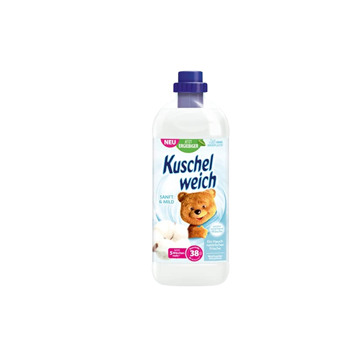 Kuschelweich Weichspüler Sanft&Mild 38WL 1l