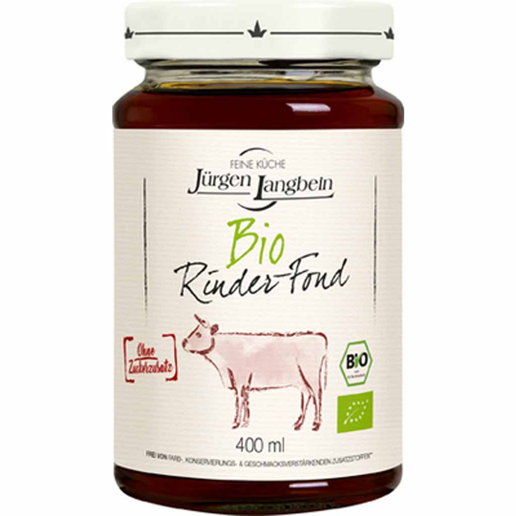 Bio Jürgen Langbein Rinder-Fond 400ml