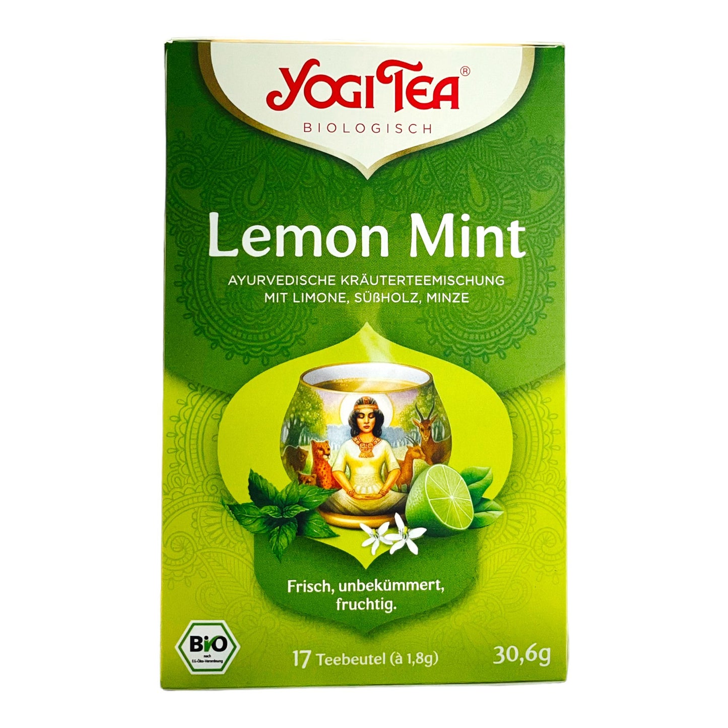 Bio Yogi Tea Lemon Mint 17ST 30,6g