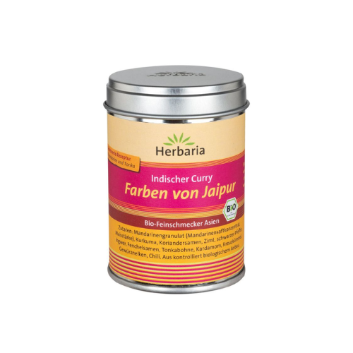 Bio Herbaria Farben von Jaipur Indischer Curry 80g