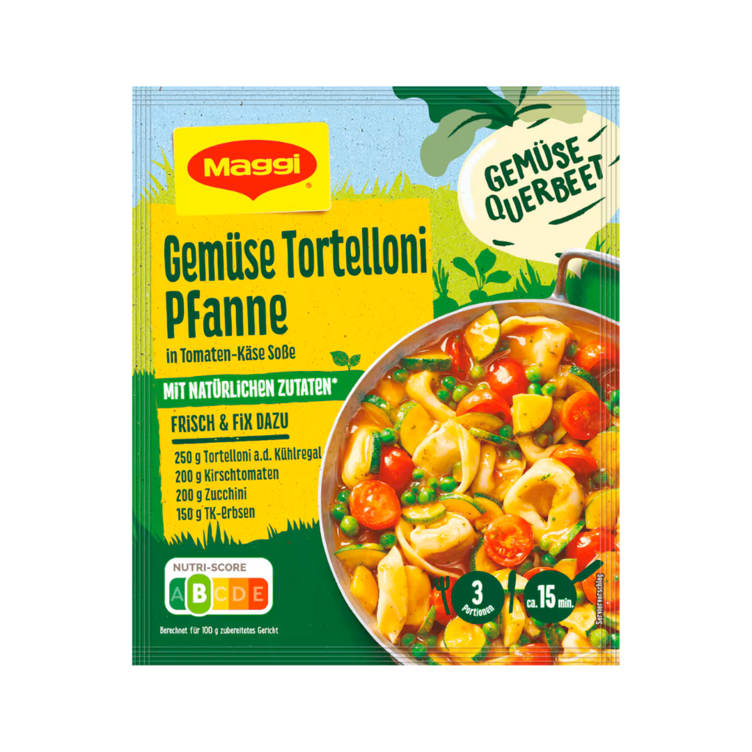 Maggi Fix Gemüse Tortelloni-Pfanne 25g