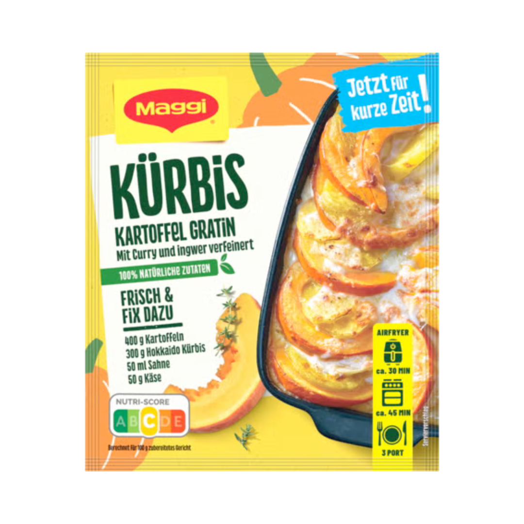 Maggi Fix Kürbis Gnocchi Pfanne 31g