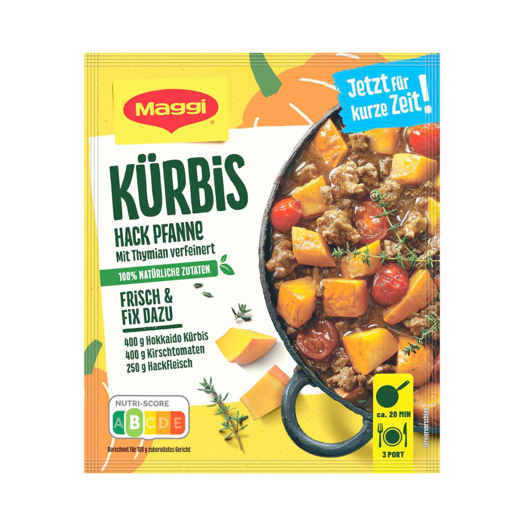 Maggi Fix Kürbis Hackpfanne 44g