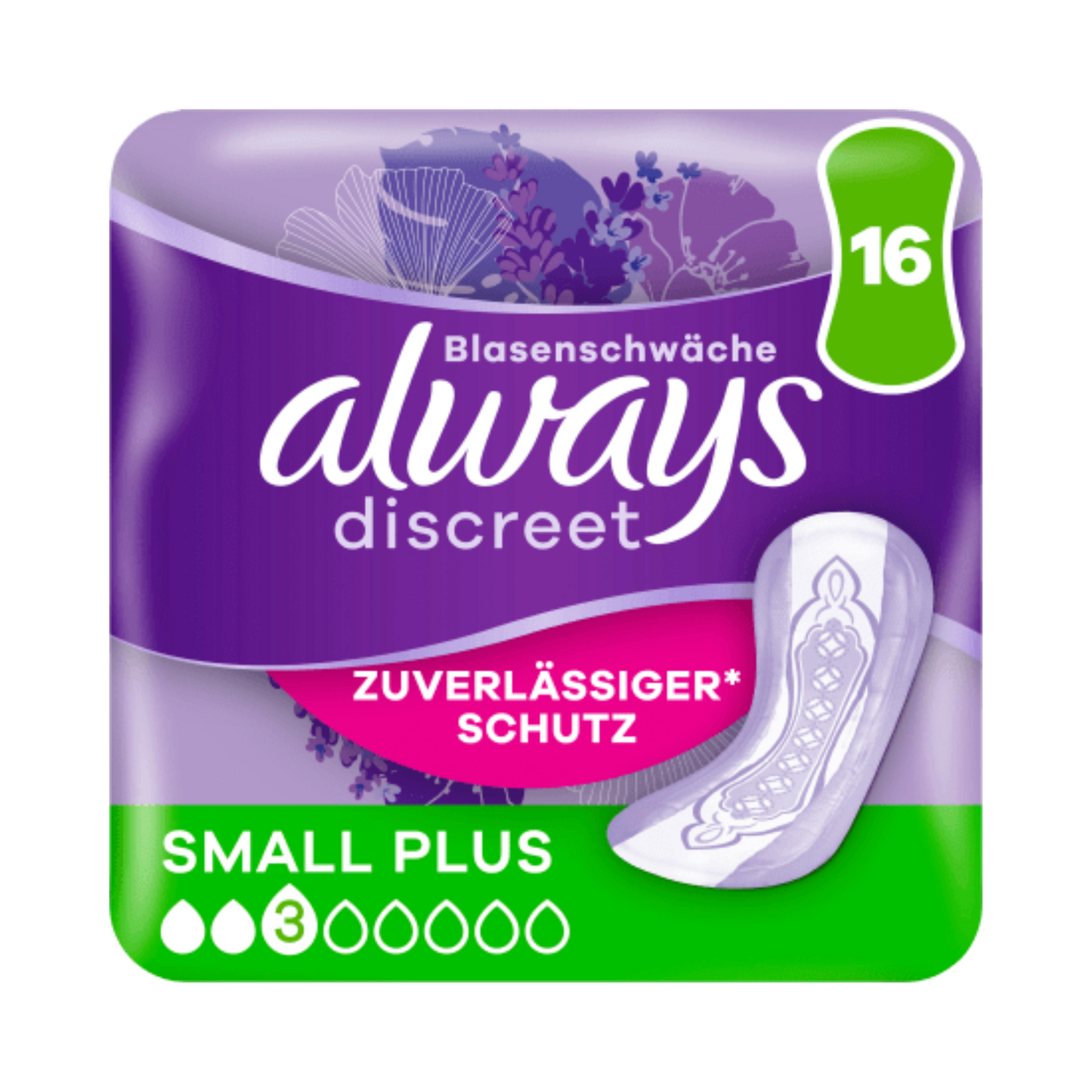 Always Discreet Inkontinenz Small Plus 16ST