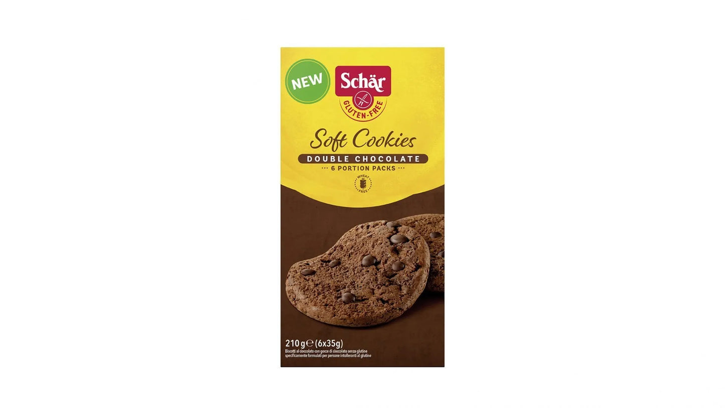 Schär Soft Cookie Double Chocolate 210g