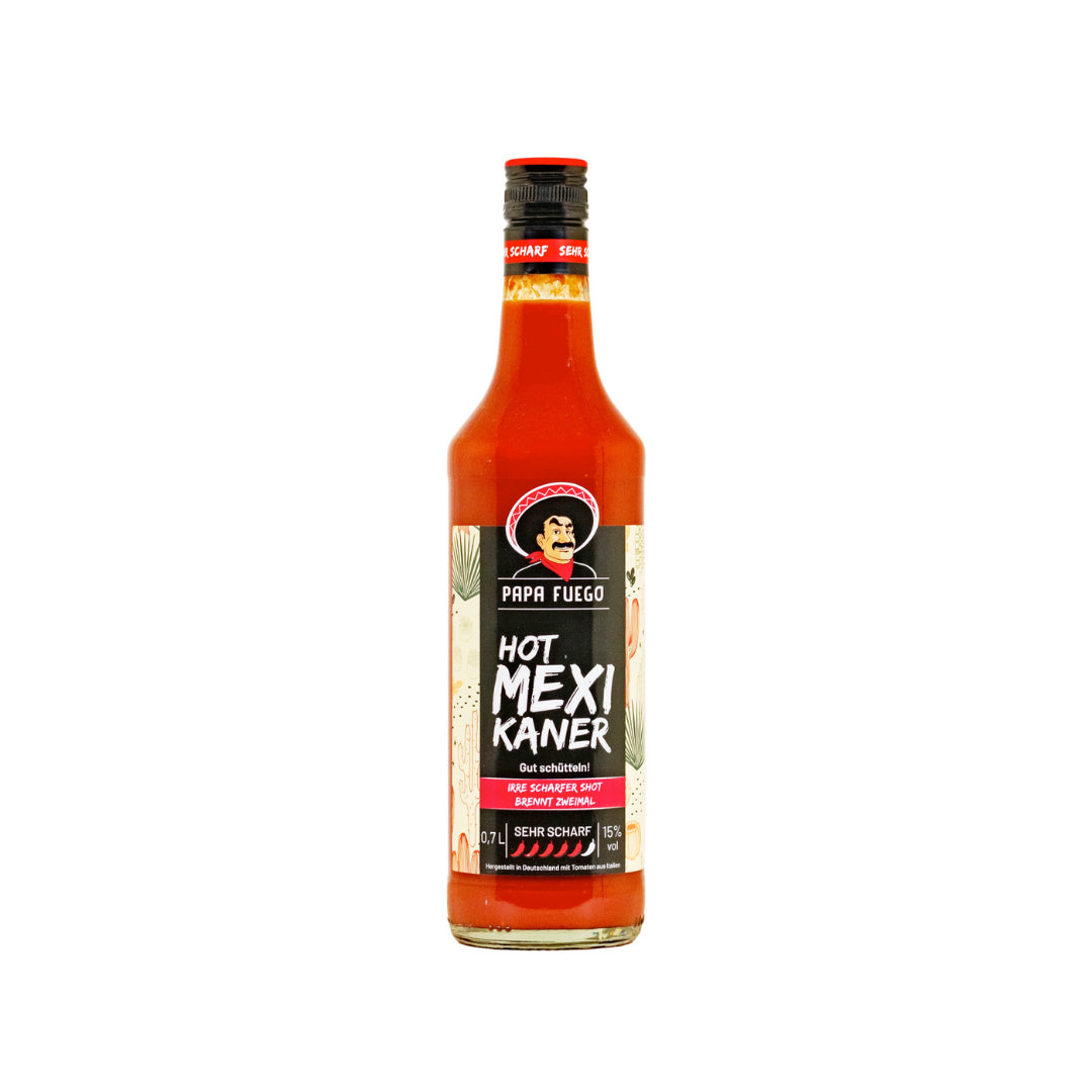 Papa Fuego Mexikaner sehr scharf 15% 0,7l