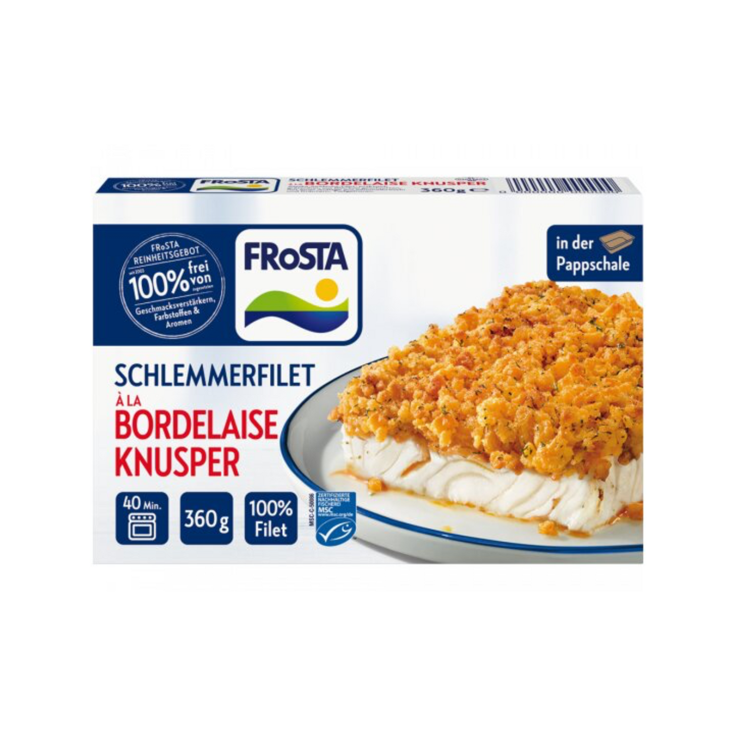 MSC Frosta Schlemmerfilet a la Knusper-Bordelaise 360g