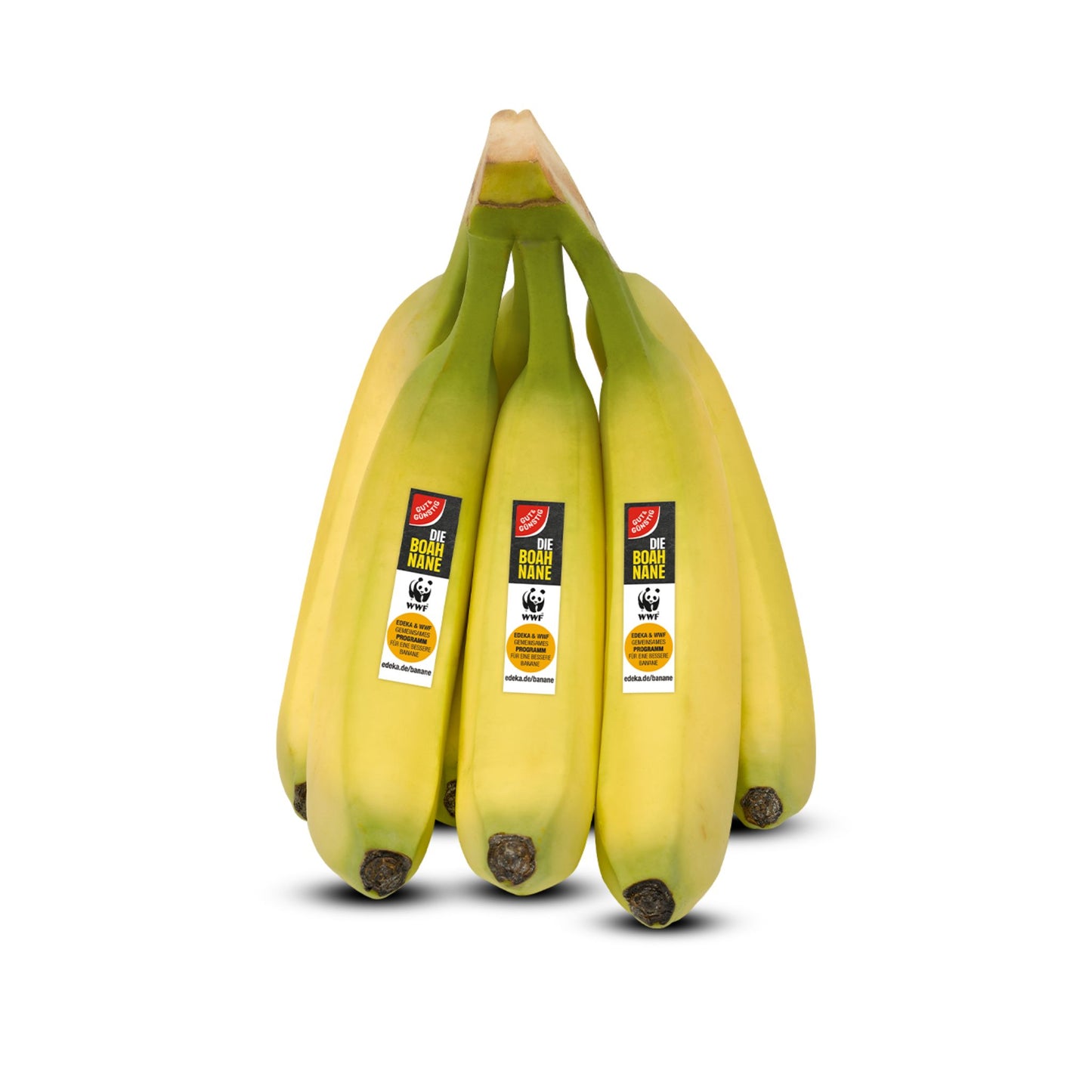 GUT&GÜNSTIG Bananen WWF Full Label Ecuador