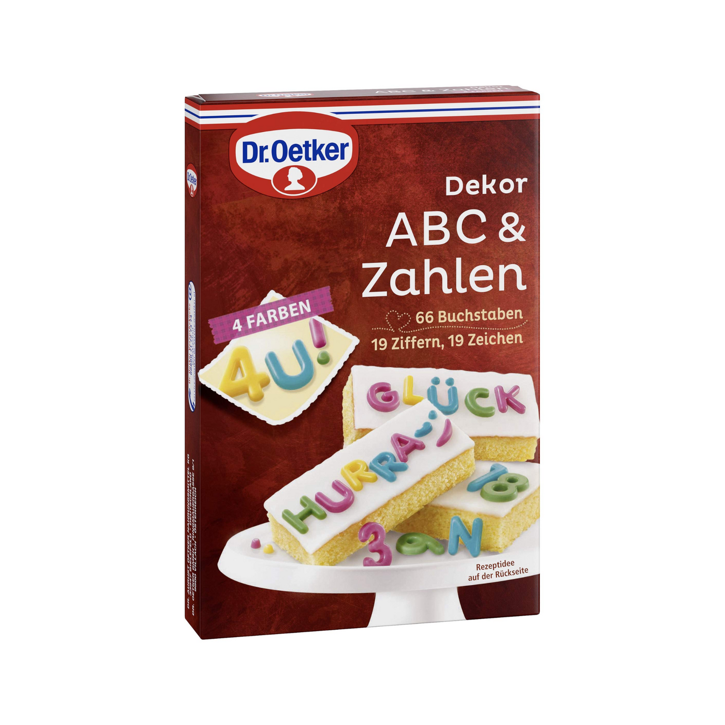 Dr.Oetker Dekor ABC & Zahlen 58g