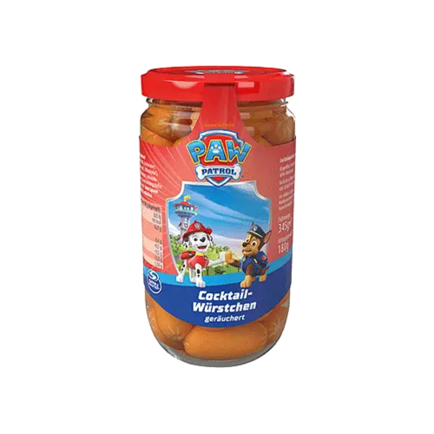 Paw Patrol Cocktailwürstchen geräuchert 30ST 345g