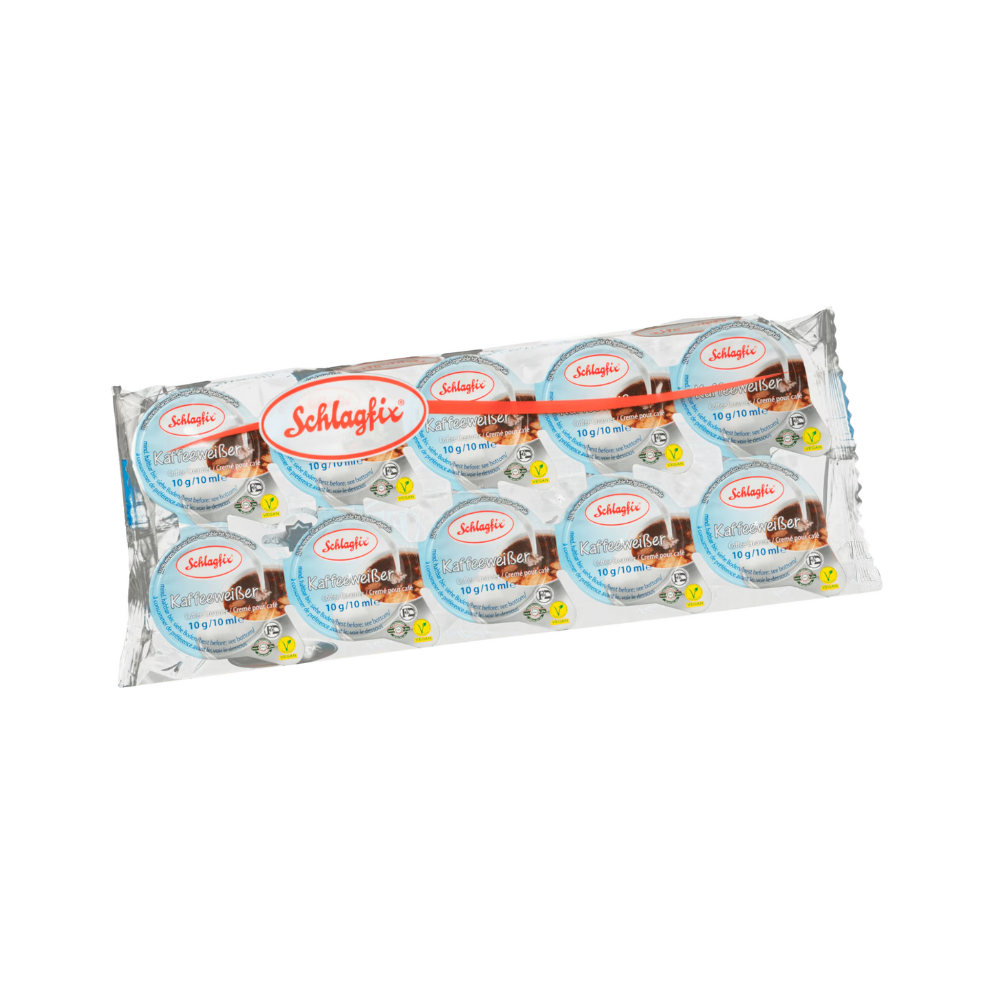 Schlagfix veganer Kaffeeweißer 10x10g