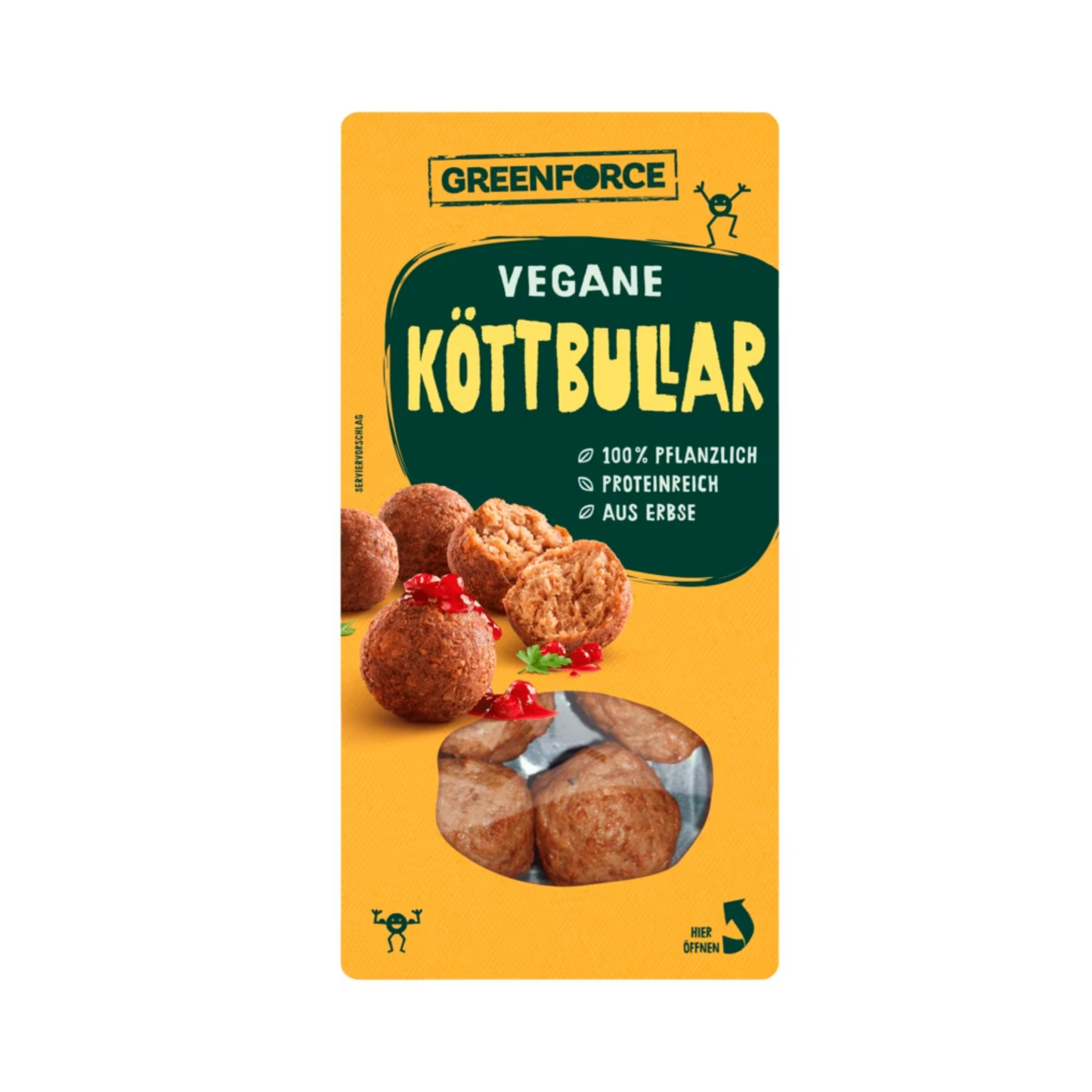 Greenforce Vegane Köttbullar 180g