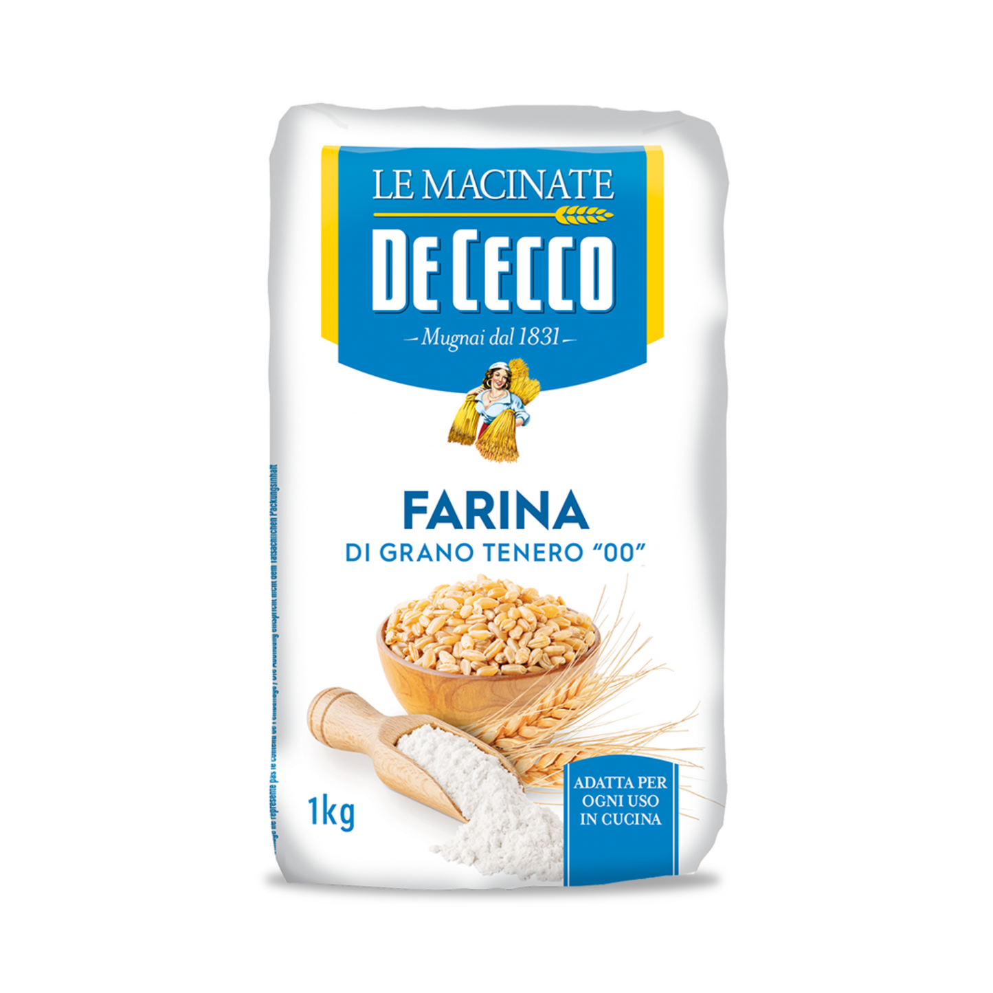 De Cecco Farina Di Grano Tenero Tipo 00 1kg