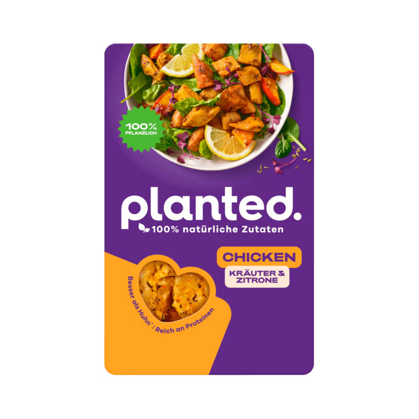 planted.chicken Kräuter&Zitrone 160g