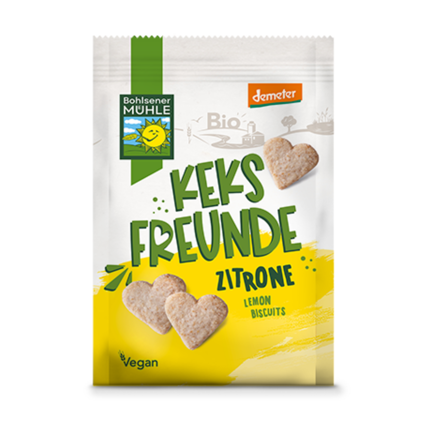 Demeter Bohlsener Mühle Keksfreunde Zitrone 125g