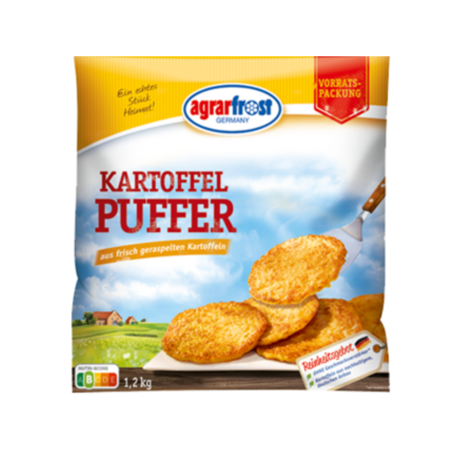 Agrarfrost Kartoffelpuffer 1,2kg