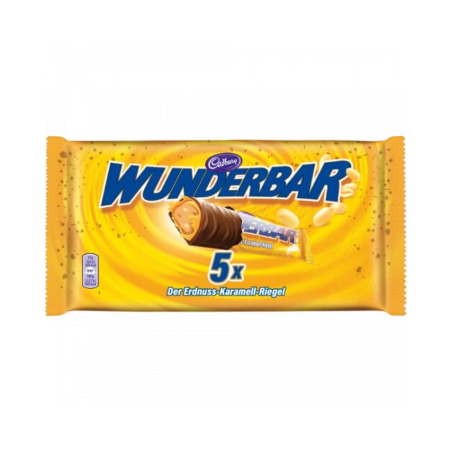 Cadbury Wunderbar Peanut 5x37g