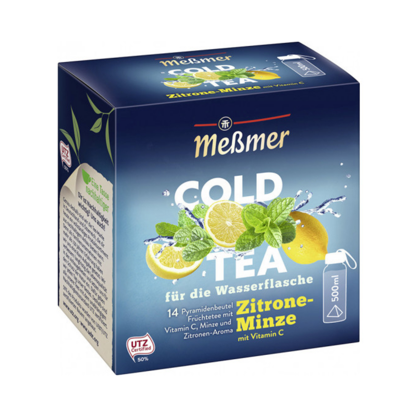 Meßmer Cold Tea Zitrone-Minze 14ST 38,5g