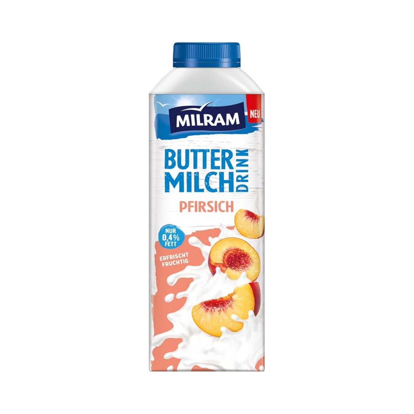 Milram Butter-Milch Pfirsich 750g