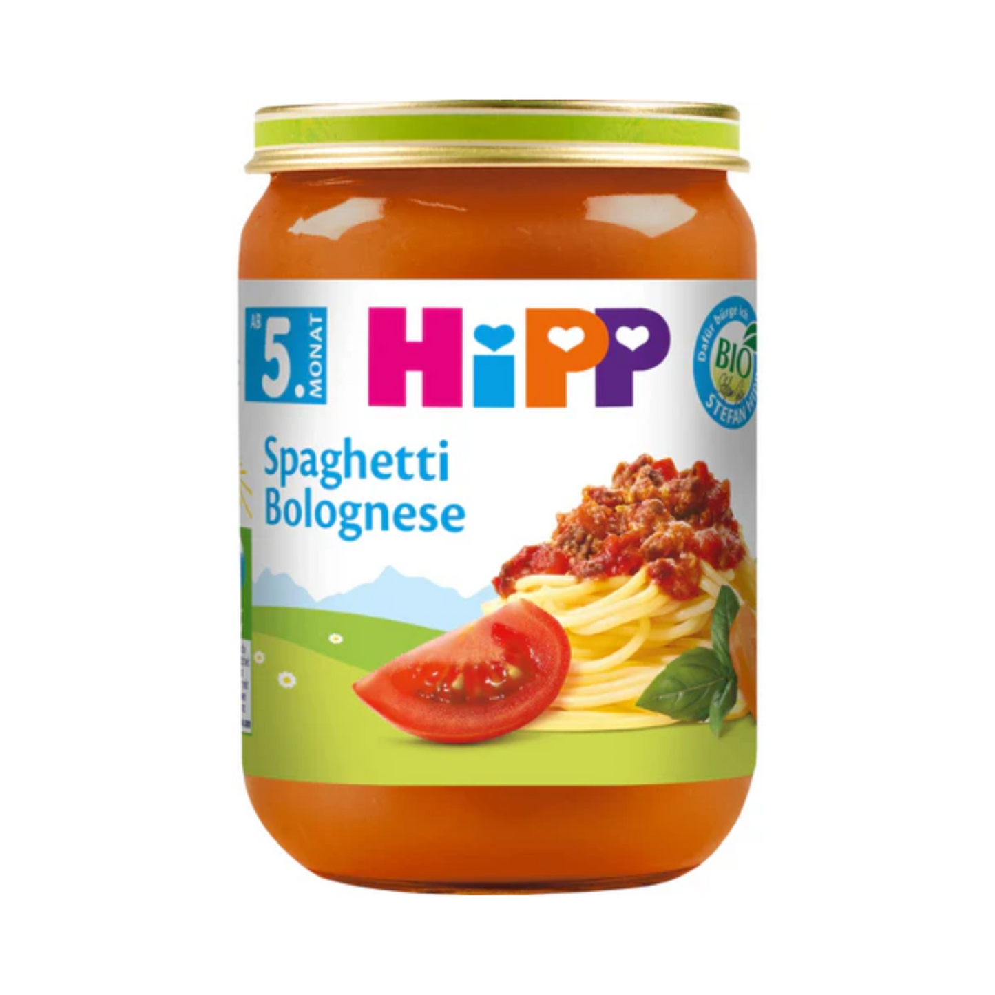 Bio Hipp Menü Spaghetti Bolognese ab 5.Monat 190g
