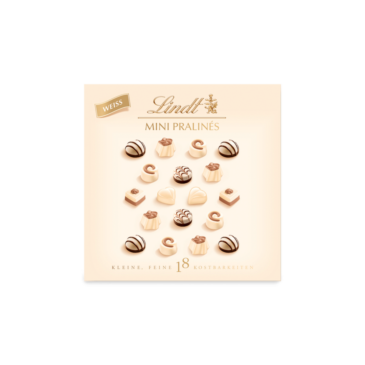 Lindt Mini Pralines weiß 90g
