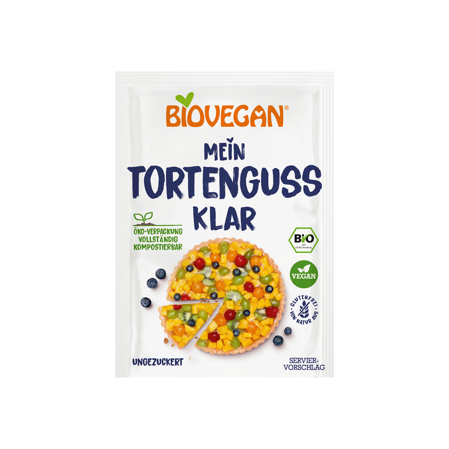 Biovegan Tortenguss klar 12g