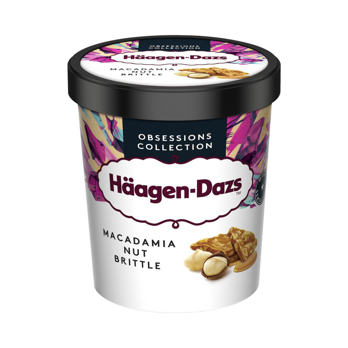 Häagen Dazs Macadamia Nut Brit 460ml