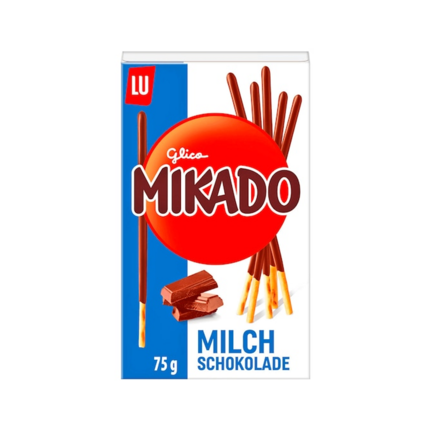 Mikado Sticks Milchschokolade 75g