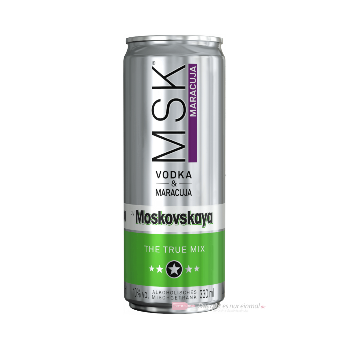 Moskovskaya&Maracuja 10% 0,33l DPG