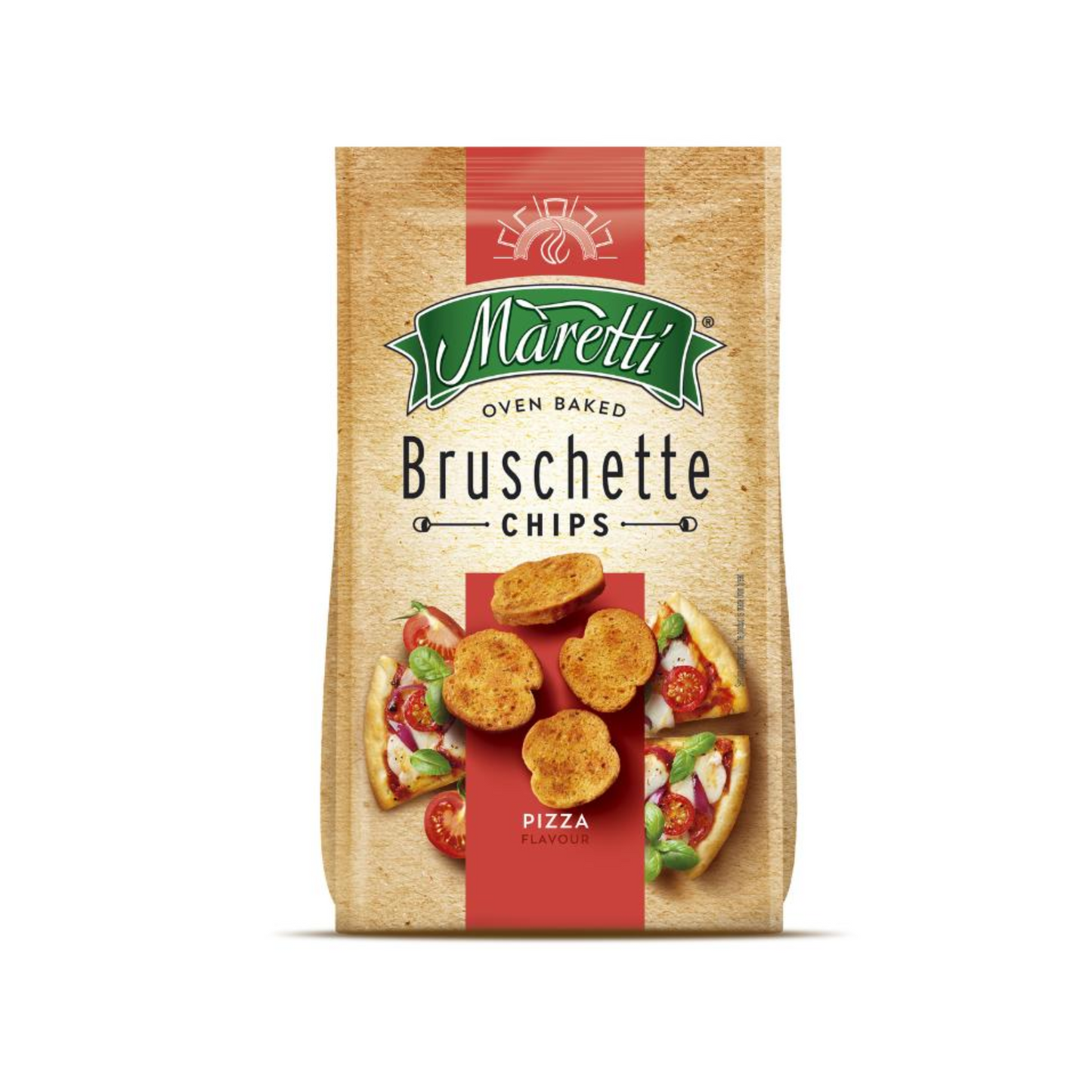 Maretti Brotchips mit Pizzageschmack 150g