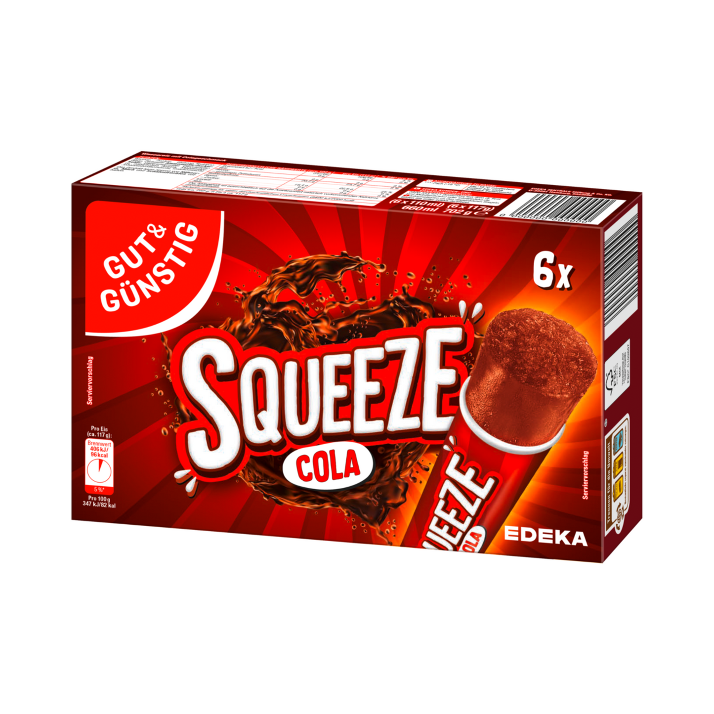 GUT&GÜNSTIG Squeeze Cola 702g