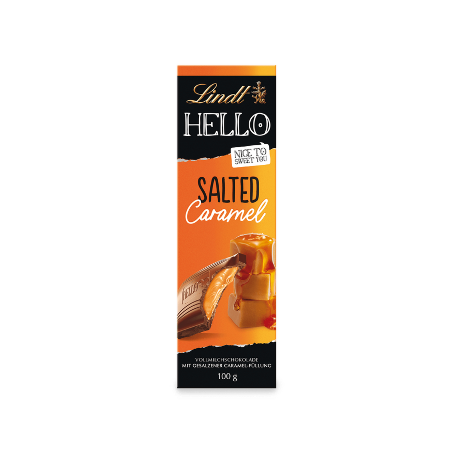 Lindt Hello Tafel Salted Caramel 100g