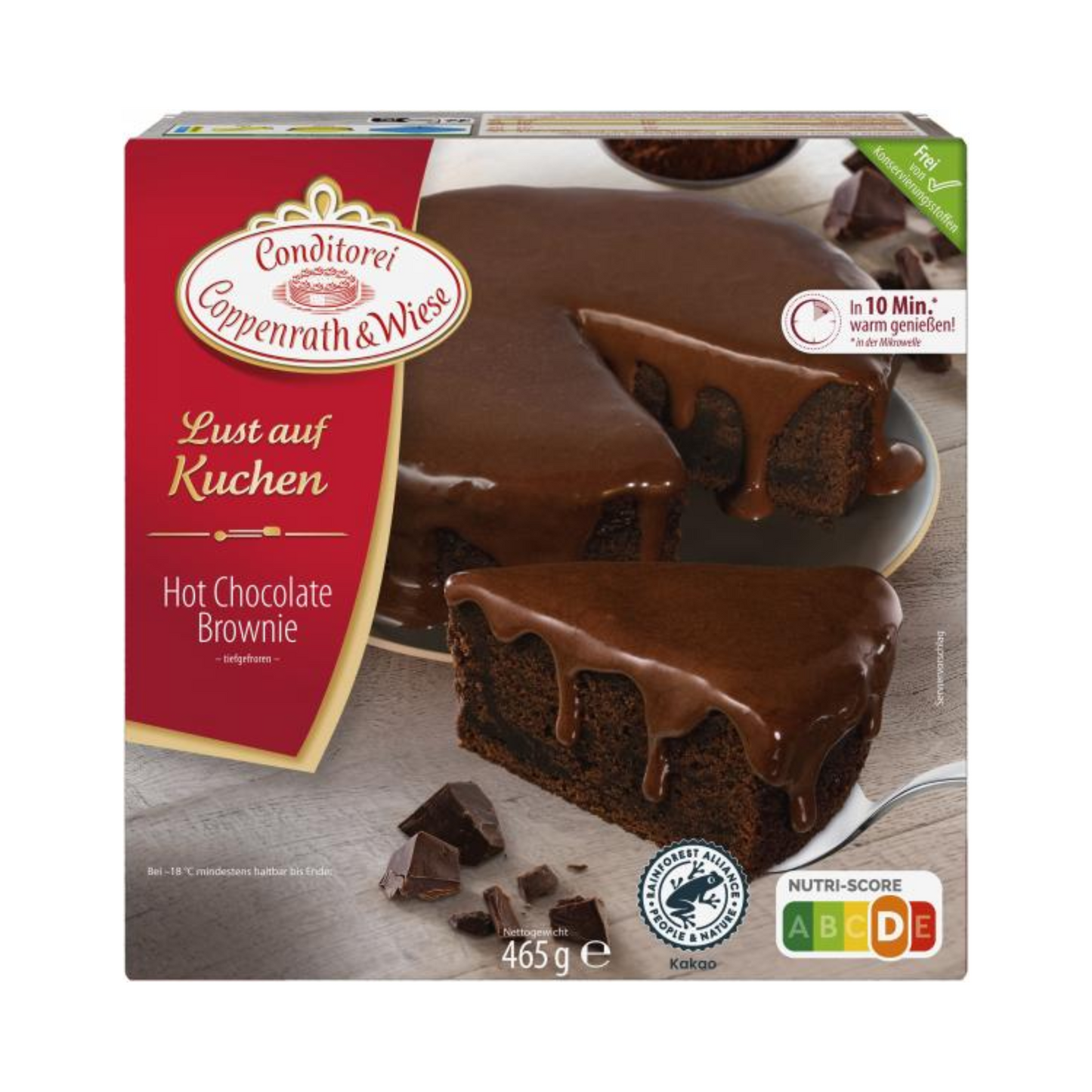 Coppenrath&Wiese Lust auf Kuchen Hot Chocolate-Brownie 465g