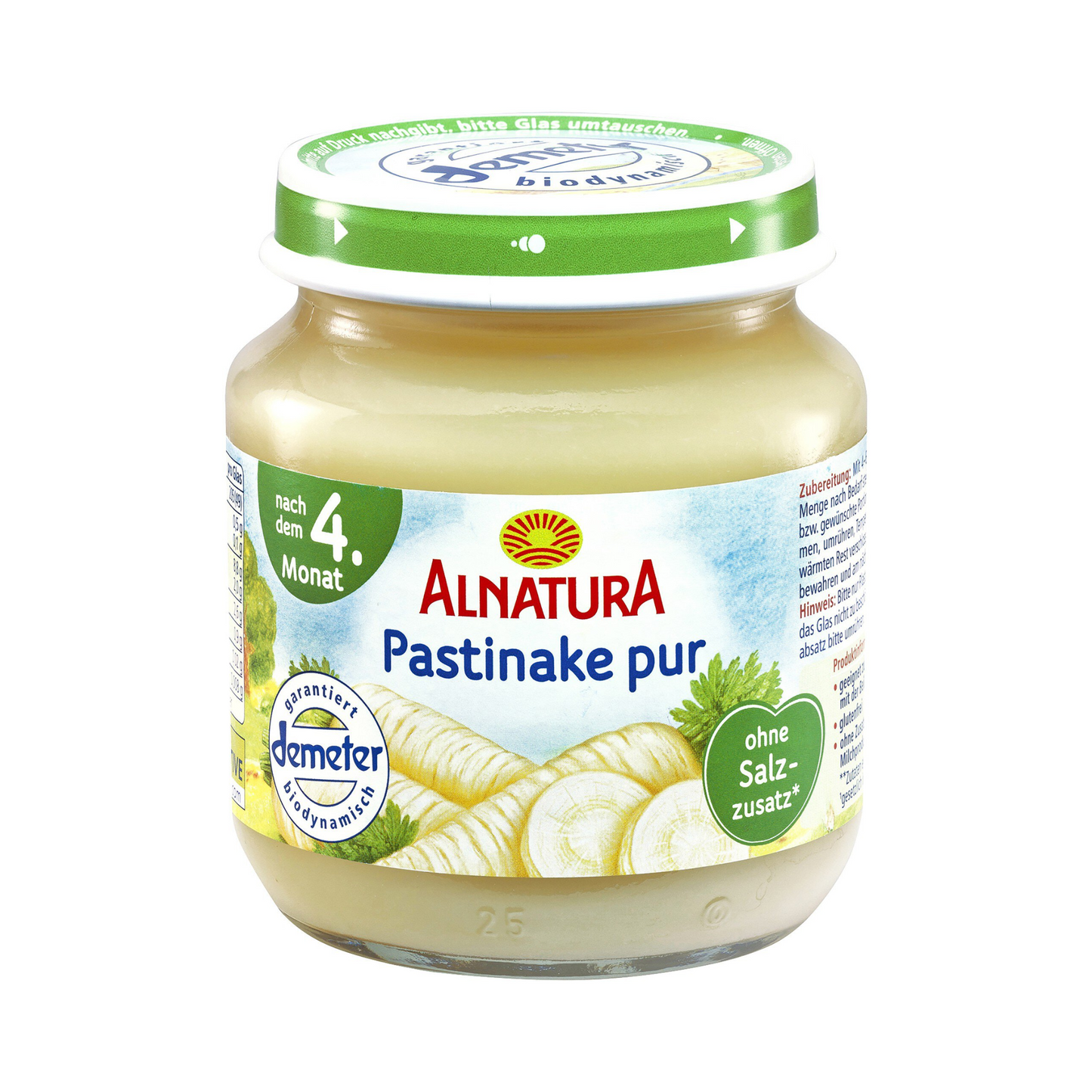 Demeter Alnatura Pastinake pur ab 5.Monat 125g