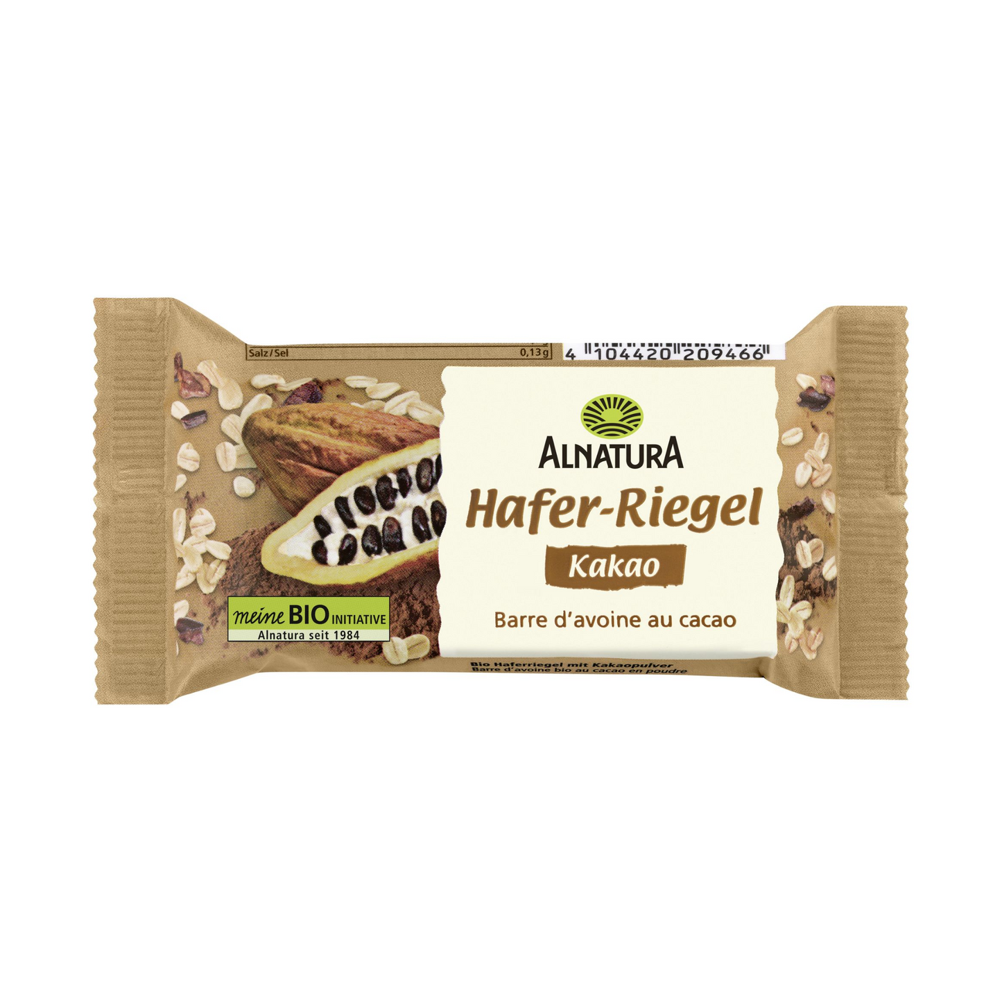 Bio Alnatura Haferriegel Kakao 60g