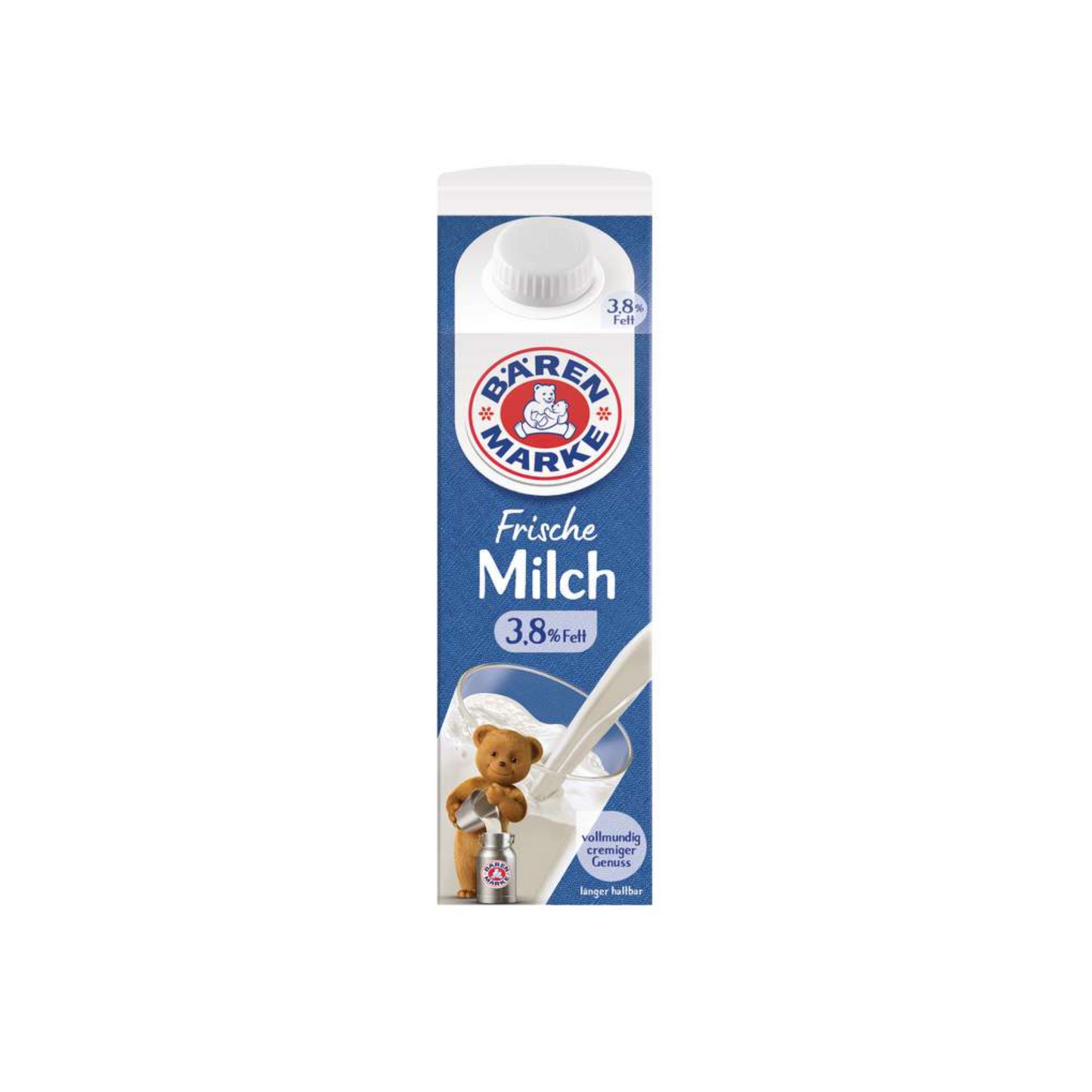 Bärenmarke Frische Milch 3,8% 1l