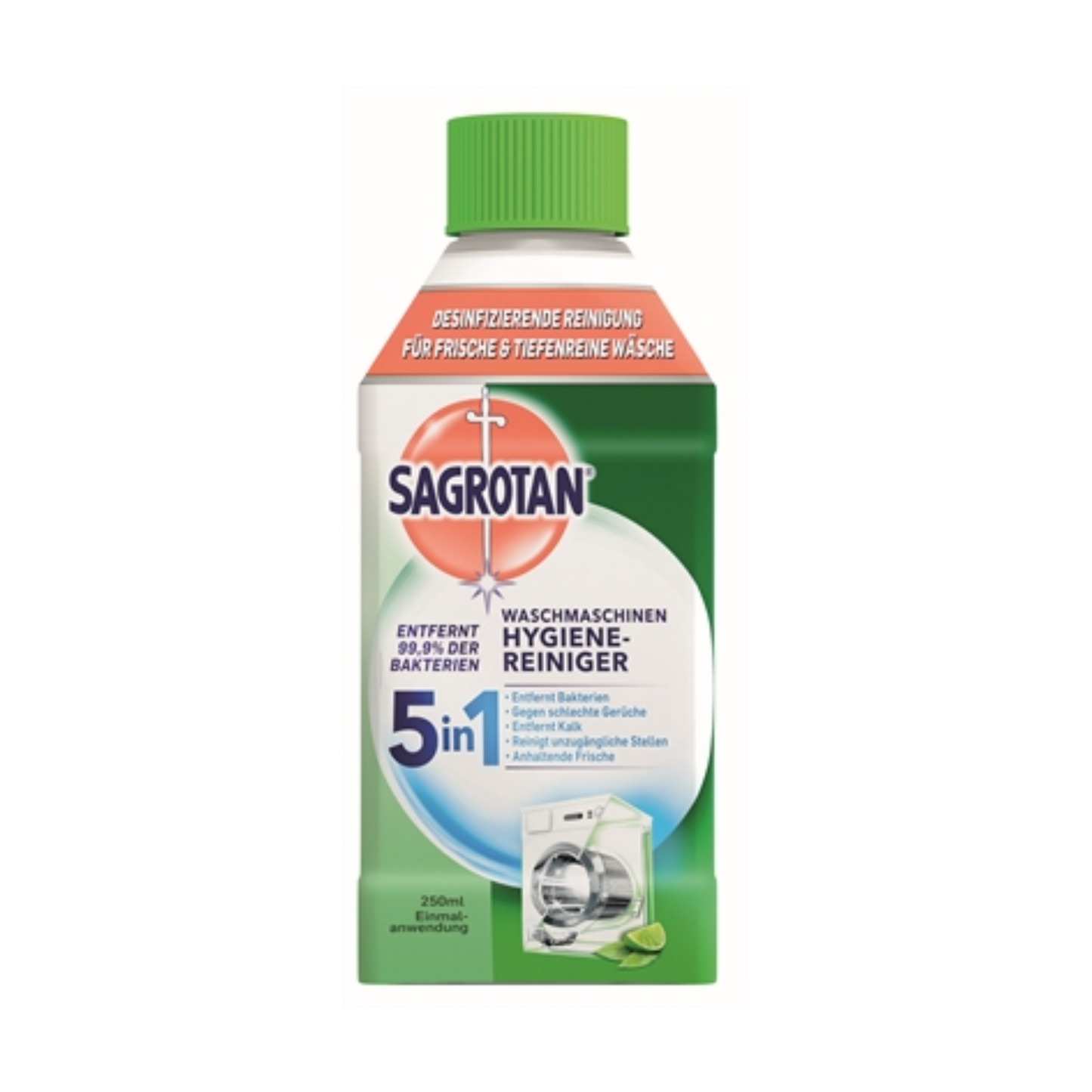 Sagrotan Waschmaschinen Hygienereiniger Limette 250ml