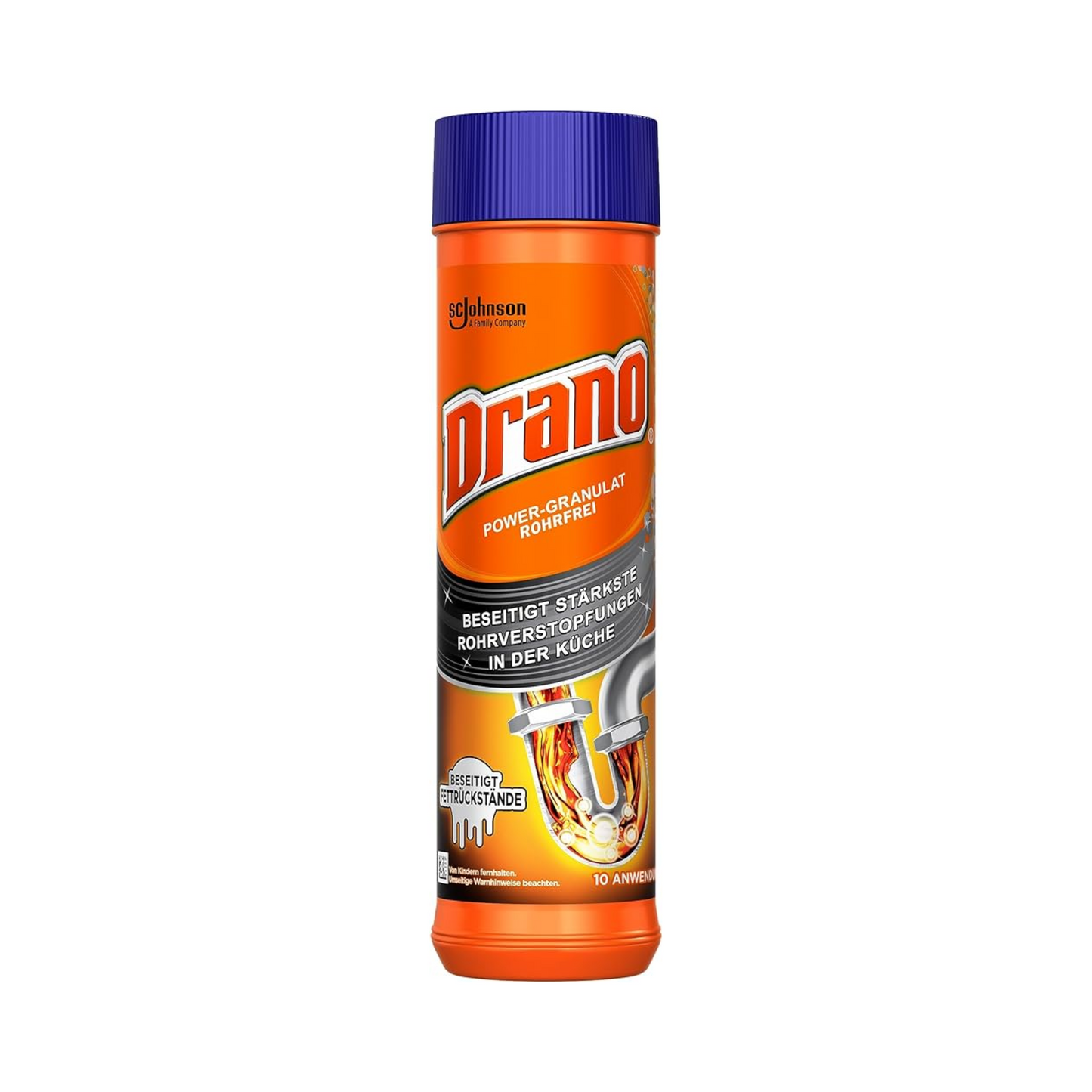 Drano Power Granulat Rohrfrei 500g
